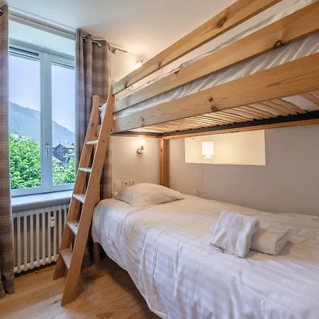 : Bel 4 Pers, 2 Ch, Wifi, Parking, Animaux Acceptes - Fr-1-343-257 Chamonix